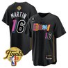 Men's Miami Heat 2023 Finals Patch Baseball Jersey V2 - All Stitched