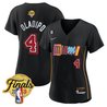 Women's Miami Heat 2023 Finals Patch Baseball Jersey V2 - All Stitched