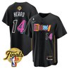 Men's Miami Heat 2023 Finals Patch Baseball Jersey V2 - All Stitched