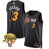 Men's Miami Heat 2023 Finals Patch Collection Jersey V2 - All Stitched