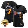 Women's Miami Heat 2023 Finals Patch Baseball Jersey V2 - All Stitched