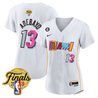 Women's Miami Heat 2023 Finals Patch Baseball Jersey V2 - All Stitched