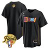 Men's Miami Heat 2023 Finals Patch Baseball Jersey V2 - All Stitched