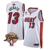 Men's Miami Heat 2023 Finals Patch Collection Jersey V3 - All Stitched