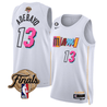 Men's Miami Heat 2023 Finals Patch Collection Jersey V3 - All Stitched