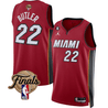 Men's Miami Heat 2023 Finals Patch Collection Jersey V3 - All Stitched