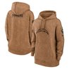 Los Angeles Chargers 2023 Salute To Service Brown Hoodie - Printed