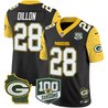 Men's Packers 100th Season & Home Patch Cheese Vapor Limited Jersey – All Stitched