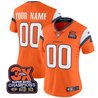 Denver Broncos 3-Time Champions Patch Vapor Limited Custom Jersey - All Stitched
