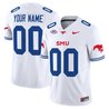 SMU Mustangs Icy Whites Vapor Limited Custom Jersey - All Stitched