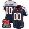 Denver Broncos 3-Time Champions Patch Vapor Limited Custom Jersey - All Stitched