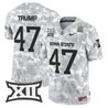 Iowa State Cyclones 2024 Salute to Service Vapor Limited Jersey - Arctic Camo - All Stitched