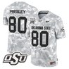 Oklahoma State Cowboys 2024 Salute to Service Vapor Limited Jersey - Arctic Camo - All Stitched