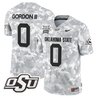 Oklahoma State Cowboys 2024 Salute to Service Vapor Limited Jersey - Arctic Camo - All Stitched