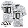 Oklahoma State Cowboys 2024 Salute to Service Vapor Limited Custom Jersey - Arctic Camo - All Stitched