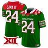 Men's Iowa State Cyclones 2024 Christmas Vapor Limited Jersey - All Stitched