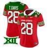 Women's Iowa State Cyclones 2024 Christmas Vapor Limited Jersey - All Stitched