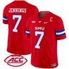 Men's SMU Mustangs 2024 Vapor Limited Jersey - All Stitched
