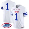 Men's SMU Mustangs 2024 Vapor Limited Jersey - All Stitched