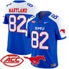 Men's SMU Mustangs 2024 Vapor Limited Jersey - All Stitched
