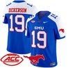 Men's SMU Mustangs 2024 Vapor Limited Jersey - All Stitched