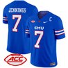 Men's SMU Mustangs 2024 Vapor Limited Jersey - All Stitched