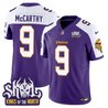 Men's Minnesota Vikings King Of The North Patch Throwback Vapor Limited Jersey - All Stitched