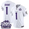 Men's Minnesota Vikings King Of The North Patch Throwback Vapor Limited Jersey - All Stitched
