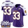 Men's Minnesota Vikings King Of The North Patch Throwback Vapor Limited Jersey - All Stitched