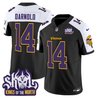 Men's Minnesota Vikings King Of The North Patch Throwback Vapor Limited Jersey - All Stitched