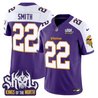 Men's Minnesota Vikings King Of The North Patch Throwback Vapor Limited Jersey - All Stitched
