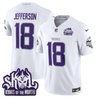 Men's Minnesota Vikings King Of The North Patch Throwback Vapor Limited Jersey - All Stitched