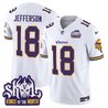 Men's Minnesota Vikings King Of The North Patch Throwback Vapor Limited Jersey - All Stitched