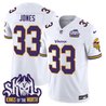 Men's Minnesota Vikings King Of The North Patch Throwback Vapor Limited Jersey - All Stitched