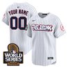 Yankees The Bronx 2024 World Series Vapor Premier Limited Custom Jersey - All Stitched