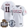 Men's Yankees The Bronx 2024 World Series Vapor Premier Limited Jersey V2 - All Stitched