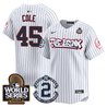 Men's Yankees The Bronx 2024 World Series Vapor Premier Limited Jersey V2 - All Stitched