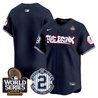 Men's Yankees The Bronx 2024 World Series Vapor Premier Limited Jersey V2 - All Stitched