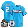 Men's Yankees The Bronx 2024 World Series Vapor Premier Limited Jersey V2 - All Stitched