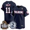 Men's Yankees The Bronx 2024 World Series Vapor Premier Limited Jersey V2 - All Stitched