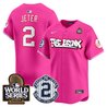Men's Yankees The Bronx 2024 World Series Vapor Premier Limited Jersey V2 - All Stitched