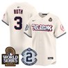 Men's Yankees The Bronx 2024 World Series Vapor Premier Limited Jersey V2 - All Stitched