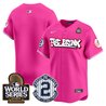 Men's Yankees The Bronx 2024 World Series Vapor Premier Limited Jersey V2 - All Stitched