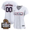 Yankees The Bronx 2024 World Series Vapor Premier Limited Custom Jersey - All Stitched