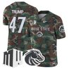 Boise State Broncos 2024 Military Vapor Limited Jersey - All Stitched