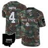 Ohio State Buckeyes 2024 Military Vapor Limited Jersey - All Stitched