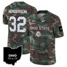 Ohio State Buckeyes 2024 Military Vapor Limited Jersey - All Stitched