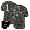 Ohio State Buckeyes 2024 Military Vapor Limited Jersey - All Stitched