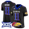 Men's Kansas Jayhawks 2024 Vapor Limited Jersey V2 - All Stitched