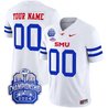 SMU Mustangs 2024 ACC Championship Patch Vapor Limited Custom Jersey - All Stitched